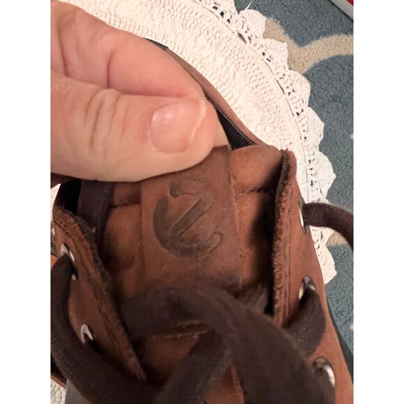 Ecco Men's Soft 7 Low-top Leather Sneakers Shoes brandy/black sz 9 - Picture 4 of 8